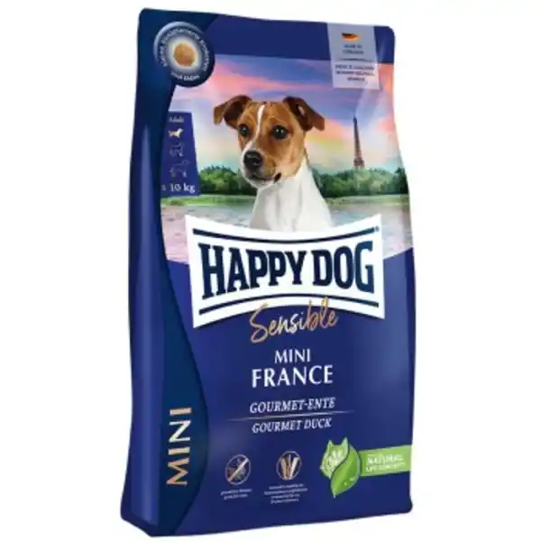 Bild 1 von HAPPY DOG Sensible Trockenfutter Hund Adult, Mini France 800 g