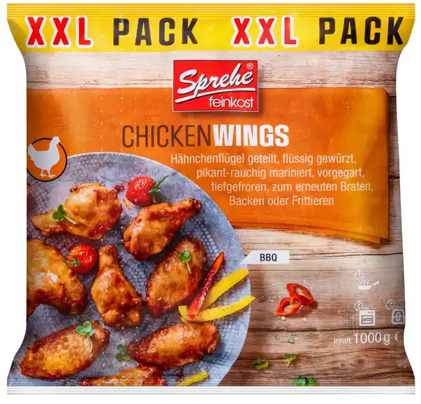 Bild 1 von SPREHE Chicken Wings, 1-kg-Beutel