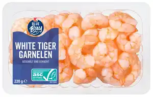 K-BLUE BAY White Tiger Garnelen, 220-g-Packg.
