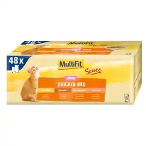 MultiFit Junior Sauce Chicken Mix Multipack 48x100 g