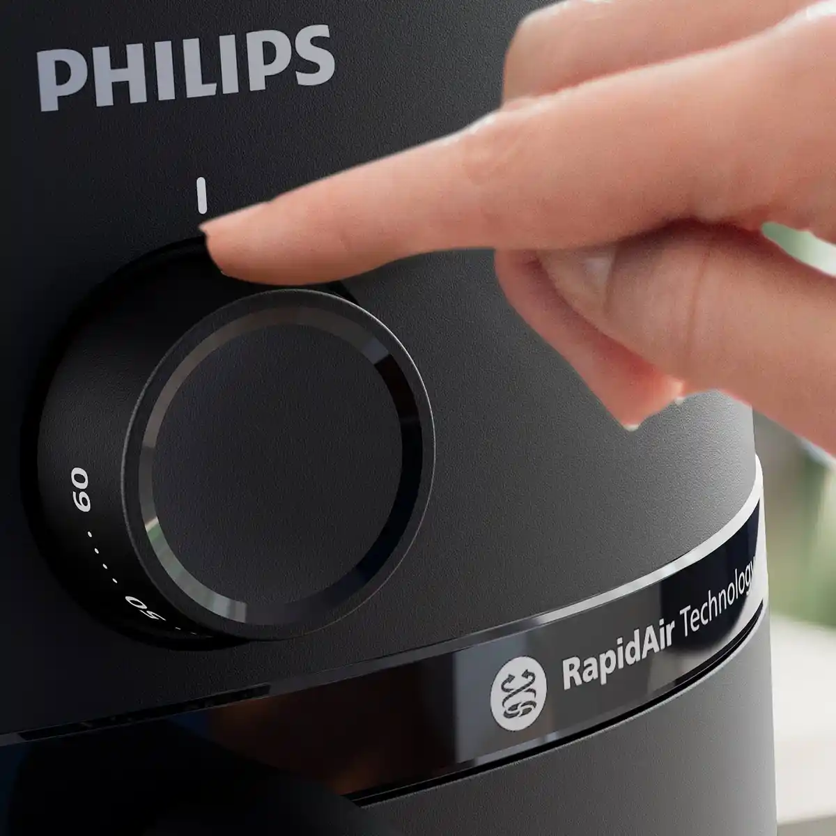 Bild 2 von PHILIPS Heißluftfritteuse »Airfryer NA110/00«