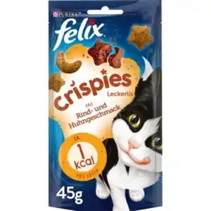 Felix Crispies 8x45g Rind und Huhn