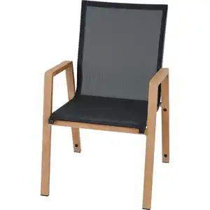 Siena Garden Stapelsessel 'Catania' teakfarben 47,5 x 92 x 56 cm