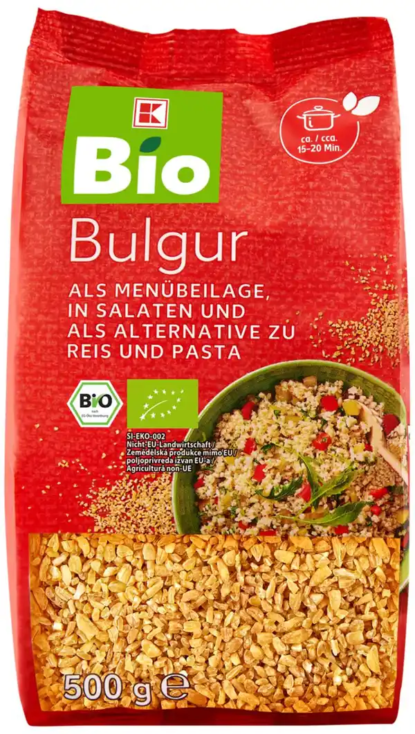 Bild 1 von K-BIO Bio-Bulgur, 500-g-Beutel