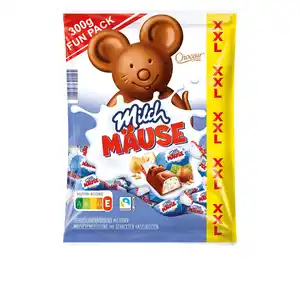 CHOCEUR Milch Mäuse XXL 300 g, Haselnuss