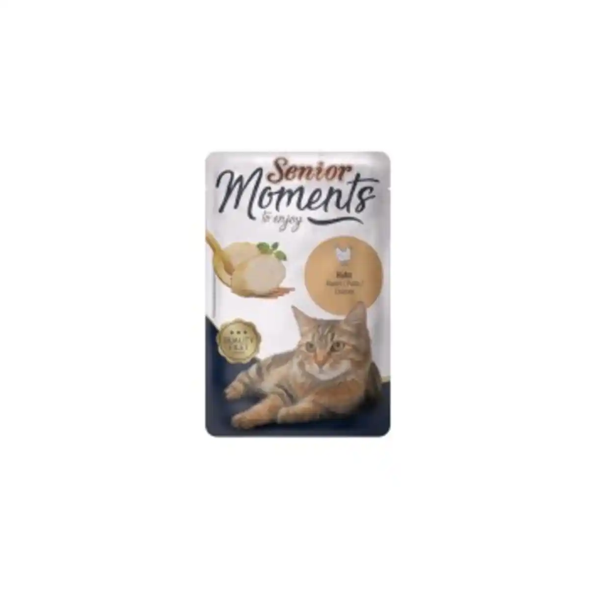 Bild 1 von MOMENTS Nassfutter für Katzen Senior Adult 12x70 g