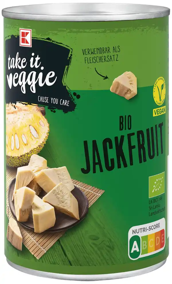Bild 1 von K-TAKE IT VEGGIE Bio-Jackfruit, 400-g-Dose