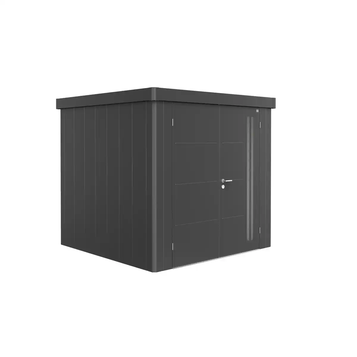 Bild 1 von Biohort Gerätehaus 'Neo' mit Doppeltür, dunkelgrau, 236 x 222 x 236 cm