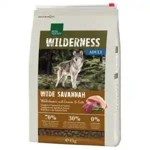 REAL NATURE WILDERNESS Wide Savannah Wildschwein mit Lamm & Ente 4 kg