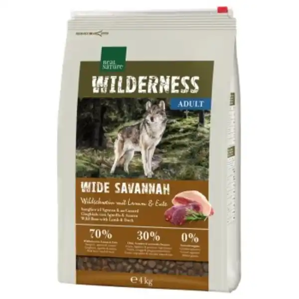 Bild 1 von REAL NATURE WILDERNESS Wide Savannah Wildschwein mit Lamm & Ente 4 kg
