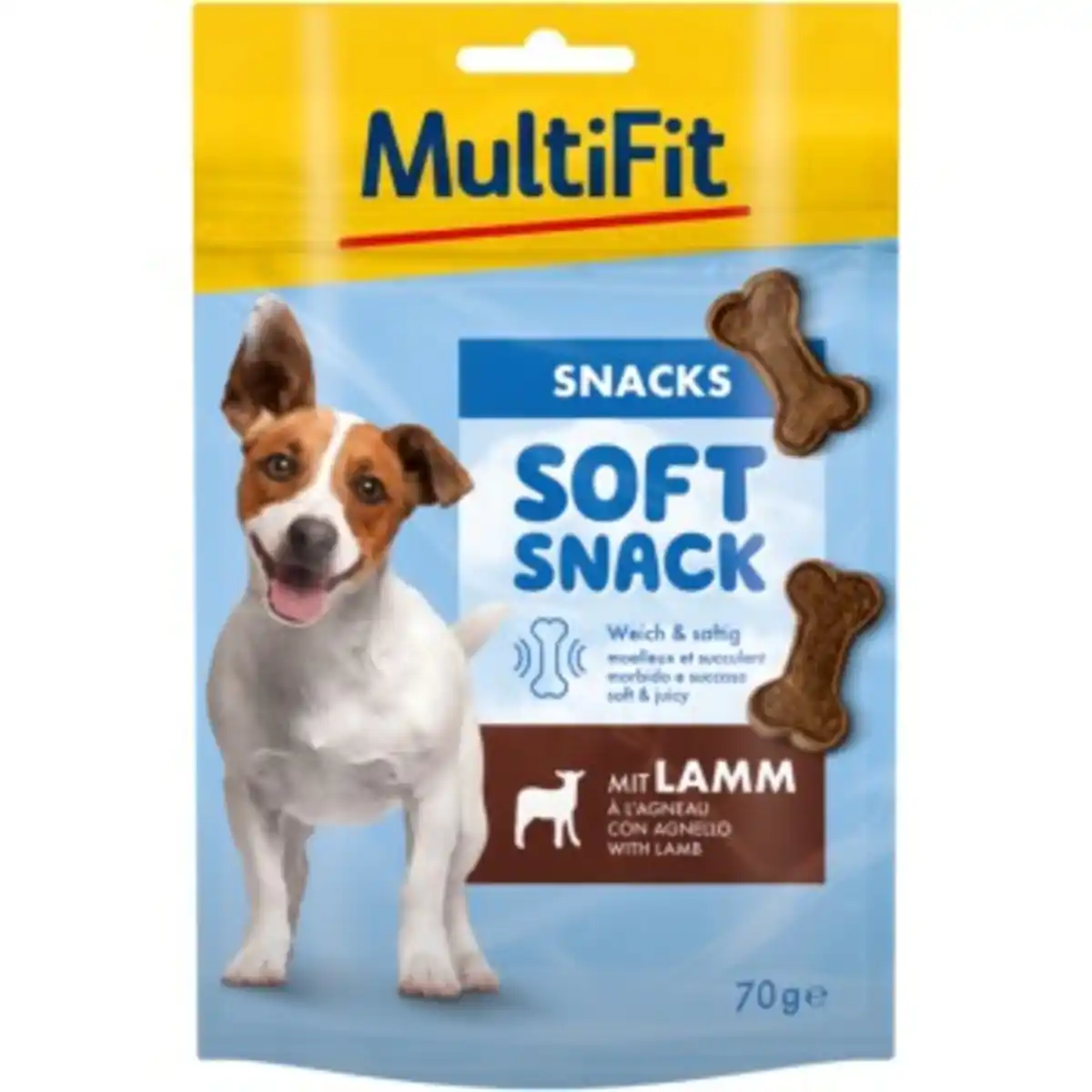Bild 1 von MultiFit Soft Snack 3x70g Lamm