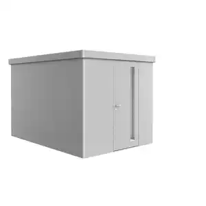 Biohort Gerätehaus 'Neo 4B' silber-metallic 236 x 348 cm mit Standardtür