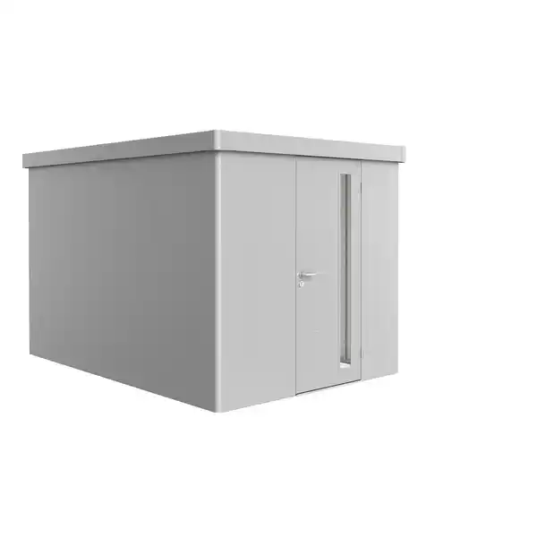 Bild 1 von Biohort Gerätehaus 'Neo 4B' silber-metallic 236 x 348 cm mit Standardtür