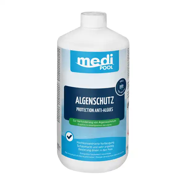 Bild 1 von mediPOOL Algenschutz 1 Liter