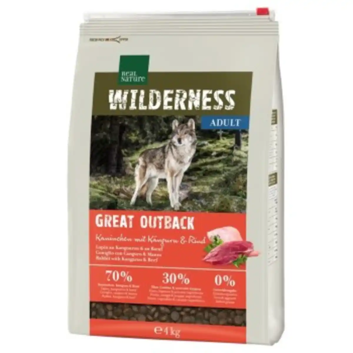 Bild 1 von REAL NATURE WILDERNESS Great Outback Kaninchen, Känguru & Rind 4 kg