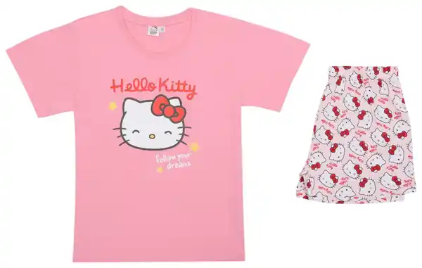 Bild 3 von Kinder-Shorty-Pyjama »Hello Kitty«, 2-teilig