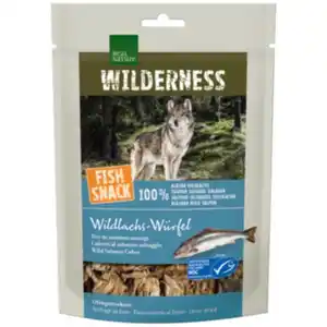REAL NATURE WILDERNESS Fish Snack Wildlachs-Würfel, 70 g