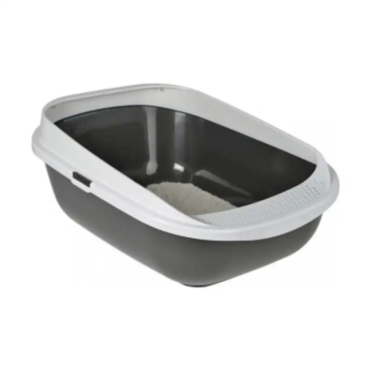 Bild 1 von AniOne Katzentoilette High Rim M dunkelgrau