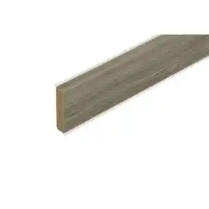toom Vinyl-Sockelleiste eiche perlgrau 2500 x 13 x 60 mm