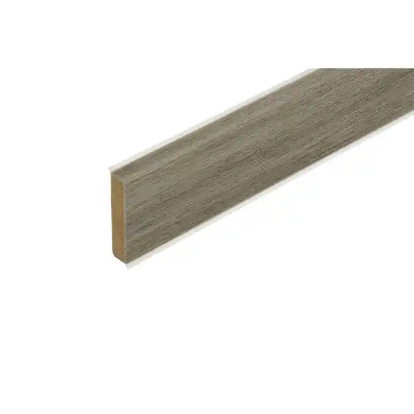 Bild 1 von toom Vinyl-Sockelleiste eiche perlgrau 2500 x 13 x 60 mm