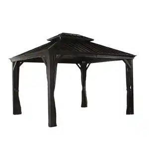 Sojag Pavillon 'Messina 10 x 12' anthrazit 298 x 363 x 291 cm