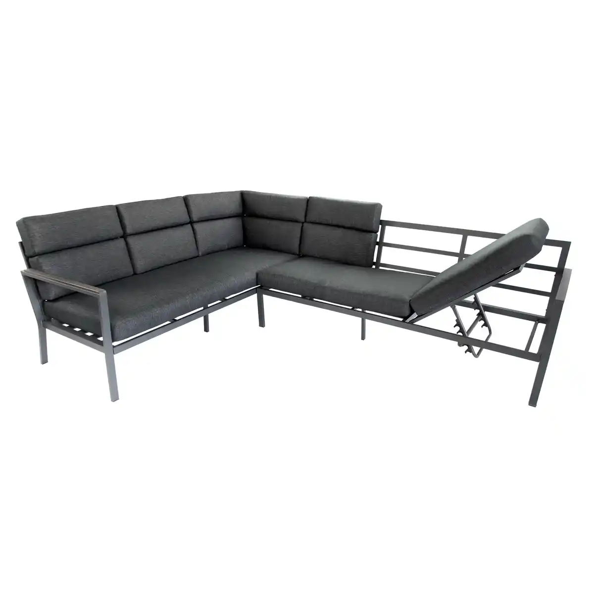 Bild 1 von bellavista® Ecklounge 'Sorrent' anthrazit 5-teilig