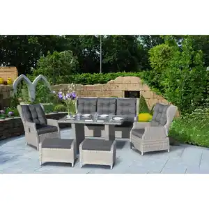bellavista® Dining-Lounge 'Canelli' grau 6-teilig