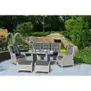 Bild 1 von bellavista® Dining-Lounge 'Canelli' grau 6-teilig