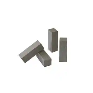 Kosche Eckholz 'Veroni' grau 19 x 19 x 60 mm, 4 Stück