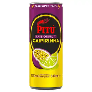 PITÚ 330 ml, Passionfruit-Caipi