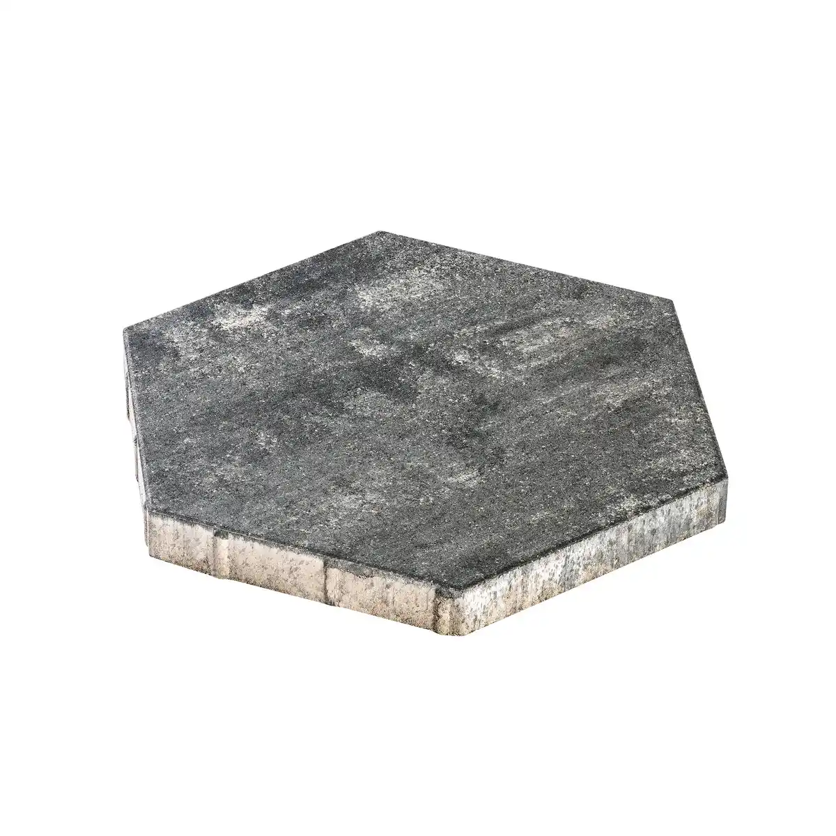 Bild 1 von Diephaus Terrassenplatte 'T-Court Hexagon' Beton grau 46 x 40 x 4 cm