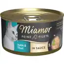 Bild 1 von Miamor Feine Filets in Sauce 24 x 85g Thunfisch und Huhn