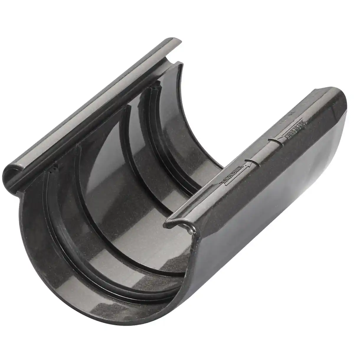 Bild 1 von Marley Rinnenverbindungsschale anthrazit-metallic RG 100