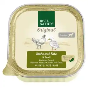 REAL NATURE Adult Huhn und Ente 34x100 g