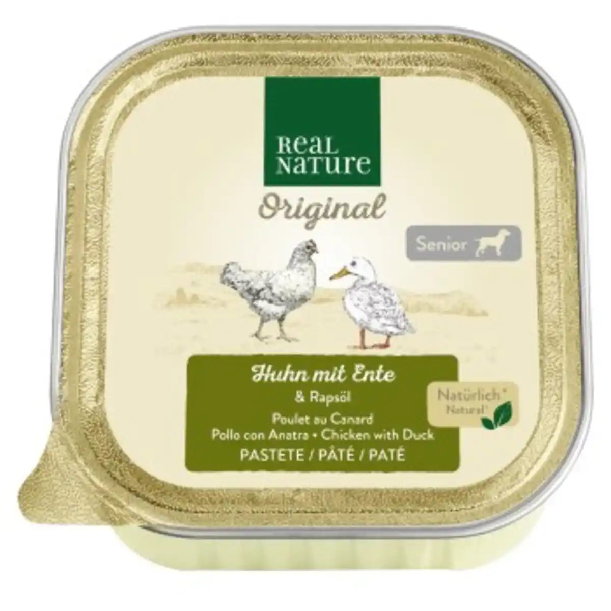 Bild 1 von REAL NATURE Adult Huhn und Ente 34x100 g