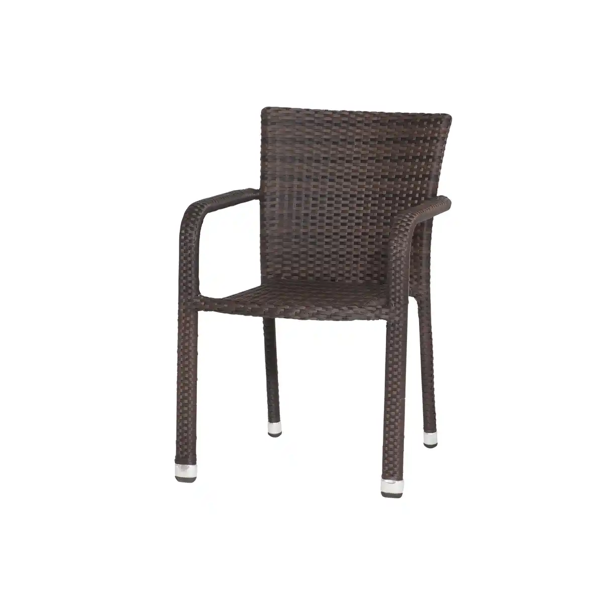 Bild 1 von Siena Garden Stapelsessel 'Minas' schwarz 60 x 56 x 83 cm