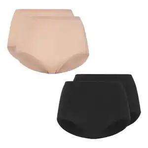 OYANDA® Damen-Lasercut-Slips, 2-St.-Packg.