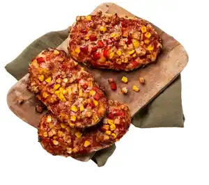 Pizza BBQ-Chicken, Stück