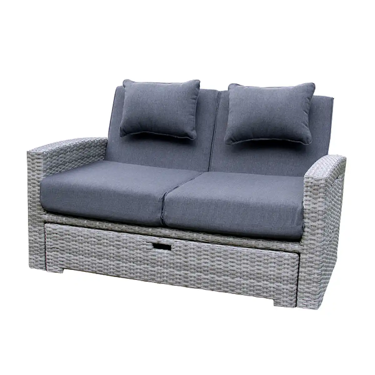 Bild 1 von bellavista® Multifunktionsliege 'Begur' grau/anthrazit 148 x 93 x 65 cm