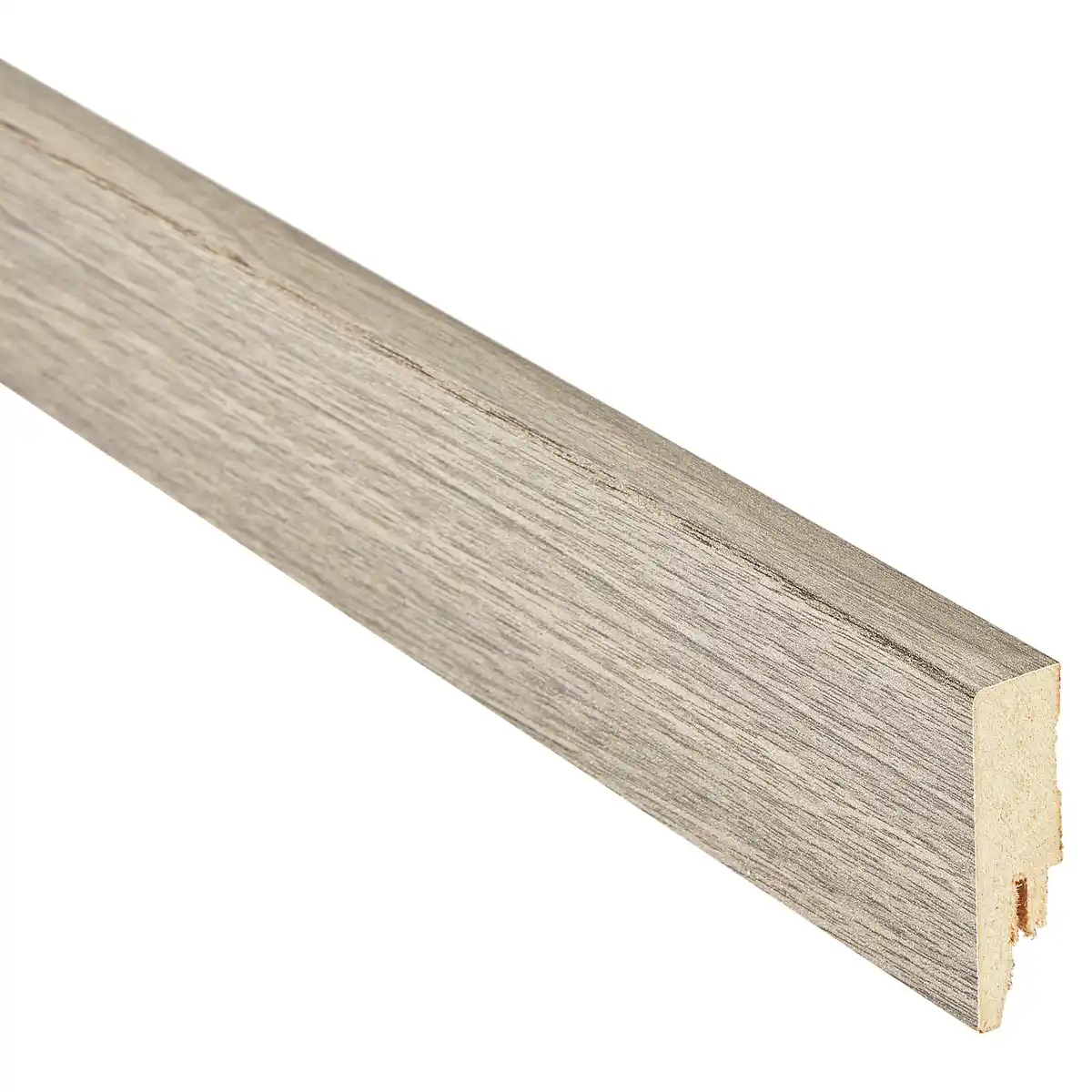 Bild 1 von Kosche Clip-Sockelleiste gerade 2400 x 58 x 16 mm Canyon Eiche
