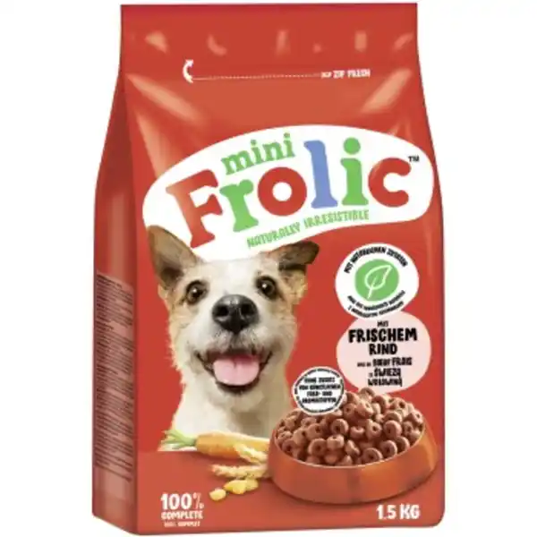Bild 1 von Frolic Mini Beutel 1,5kg Rind