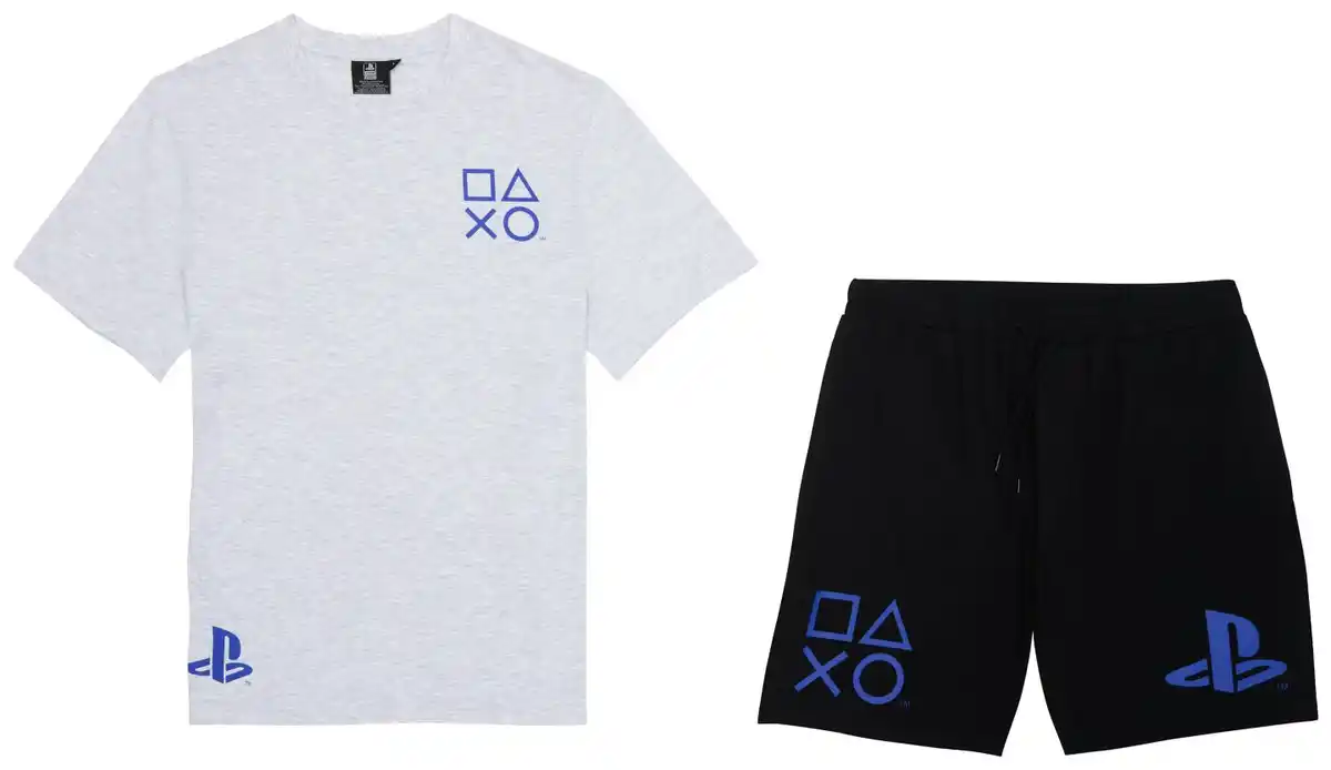Bild 2 von Herren-Shorty-Pyjama »PlayStation«, 2-teilig