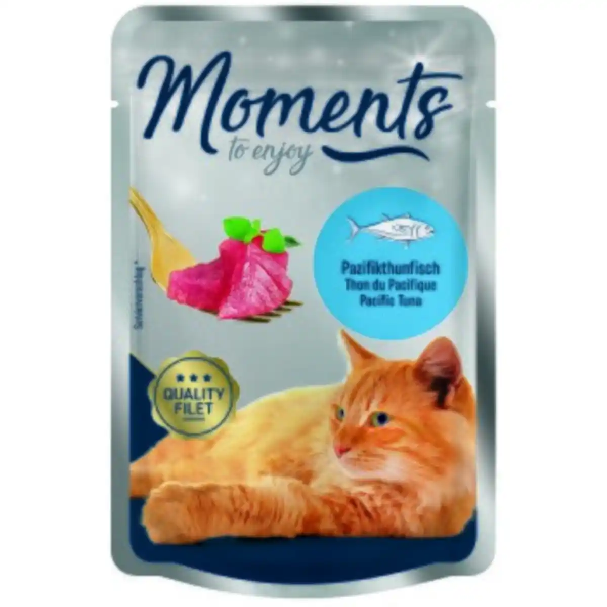 Bild 1 von MOMENTS Adult Pazifikthunfisch 12x70 g