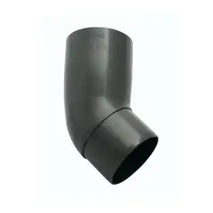 Marley Rohrbogen anthrazit-metallic 45° DN 53