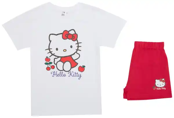 Bild 2 von Kinder-Shorty-Pyjama »Hello Kitty«, 2-teilig