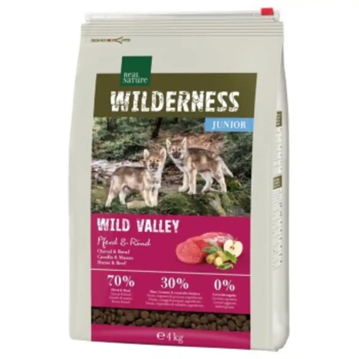 Bild 1 von REAL NATURE WILDERNESS Junior Wild Valley Pferd & Rind 4 kg