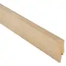 Bild 1 von Kosche Clip-Sockelleiste gerade 2400 x 58 x 16 mm Durango Pecan