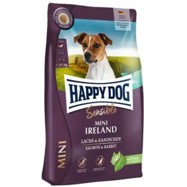 Bild 1 von HAPPY DOG Sensible Trockenfutter Hund Adult, Mini Ireland 800 g