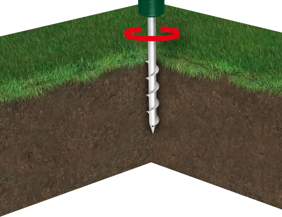 Bild 2 von PARKSIDE® Erd-Schlauchaufroller