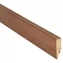 Bild 1 von Kosche Clip-Sockelleiste gerade 2400 x 58 x 16 mm Lapacho Chocolate